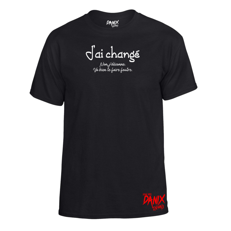 Tshirt J'ai Changé